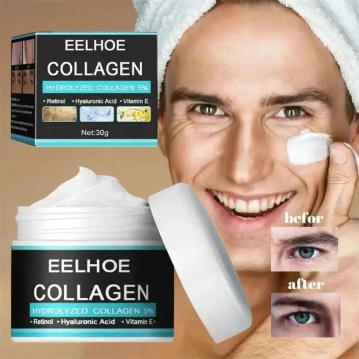 Crema Antiarrugas Para Hombre