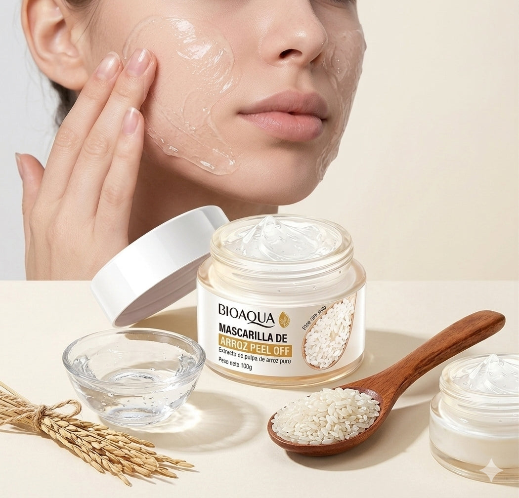 MASCARILLA DE ARROZ PEEL OFF BIOAQUA